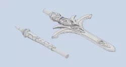 Genshin Impact - Kitain Cross Spear