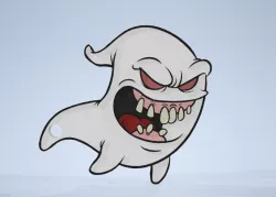 GHOST KEYCHAIN
