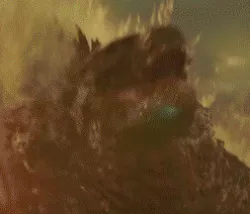 Godzilla Vs Kong carrier ship attack caricature -3D PRINT MODEL