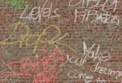 Graffiti Wall PBR Texture