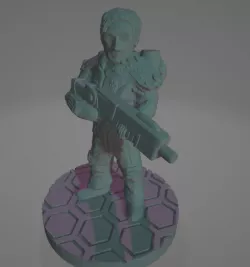 Grumpy Space Soldier
