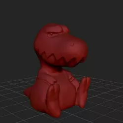 grumpy tRex