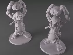 HeroQuest - Bashy (Babuschka) Zombi Troll 2/2