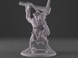 HeroQuest - Bashy Zombi Troll 1/2
