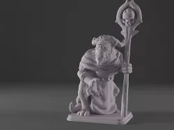 HeroQuest - Fimir Meargh Wizard