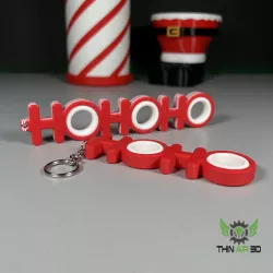 Holiday Spinner Keychain Fidgets - Fidget Spinners