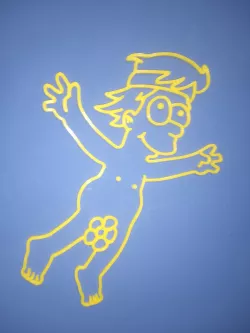 Homer Jay Simpson - Lineart - Let your spirit soar