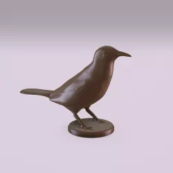 Honeycreeper figurine