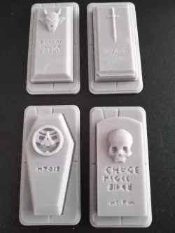 HQ tombstones or coffins