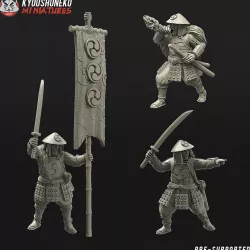 japanese ashigaru command group