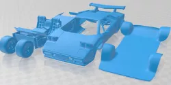 Lamborghini Countach 5000 QV 1985 Printable Car