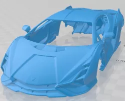 Lamborghini Sian 2020 Printable Body Car