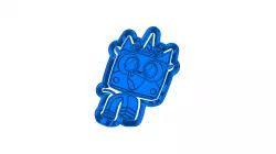 lego unicorn   (1)   CUTTER AND STAMP, COOKIE CUTTER, FORM STAMP, COOKIE CUTTER, FORM