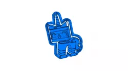 lego unicorn   (3)   CUTTER AND STAMP, COOKIE CUTTER, FORM STAMP, COOKIE CUTTER, FORM