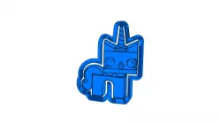 lego unicorn   (5)   CUTTER AND STAMP, COOKIE CUTTER, FORM STAMP, COOKIE CUTTER, FORM