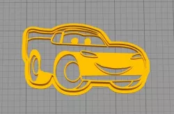 Lightning Mcqueen Cookie Cutter