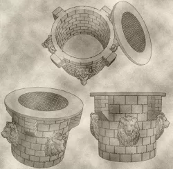 Lion Cup and Holder For Dice or Any Other Things for Dungeons & Dragons, Warhammer 40k, Pathfinder or Other Tabletop Games