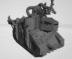 Looted Byzantine Orc Bawks Mek Junktruck With Distant Shocker