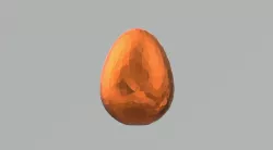 Low Poly Egg (Low Poly Ei)