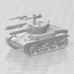 M22 Locust Airborne Tank for Dust Warfare 1947