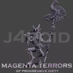 Magenta terrors of progressive diety