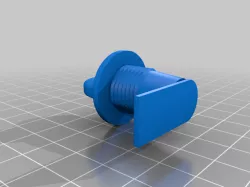 Mailbox or small cabinet lock (no key hole)