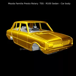 Mazda Presto Rotary TSS Family - R100 Sedan - Car body