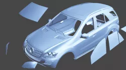 mercedes bodywork mercedes ml 320 cdi 4matic 313 mm
