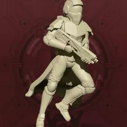 (Mercy's Reach) Extrema Trooper - Running Pose