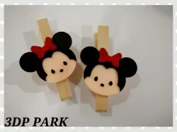 Mini Mouse Clothespins