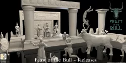 Minoan Palace Feast - 12 figure value set