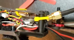 Moby X3 TBS Unify Rear Antenna Mount