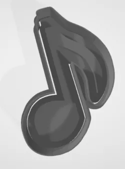 music cookie cutters