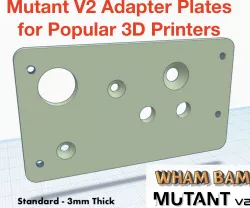 Mutant V2 Interface Plates for Creality and other printers