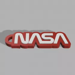 Nasa Keychain