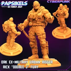 ORK EX MILITARY URBAN RIGGER RICK DOUBLE J FURY