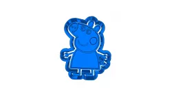 Peppa pig  (21)   CUTTER AND STAMP, COOKIE CUTTER, FORM STAMP, COOKIE CUTTER, FORM