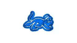 Pluto Disney DOG  (15)   CUTTER AND STAMP, COOKIE CUTTER, FORM STAMP, COOKIE CUTTER, FORM