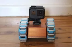 Pluto V2.0 - A Fully 3D Printed ATV Rover Remixed From nahueltaibo's Rover Tracks v2 Design