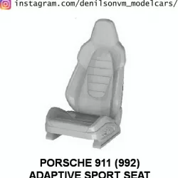 Porsche 911 (992 generation) Adaptive Sport Seat