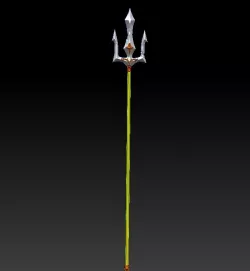 poseidon mith cloth trident