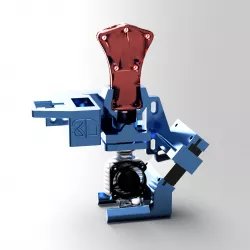 Prometheus Dual Extrusion Mount for Anycubic Chiron or Mega