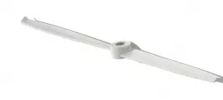 Propeller blade with winglets CW and CCW