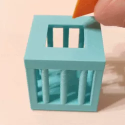 PUZZLE PYRAMID INSIDE CUBE