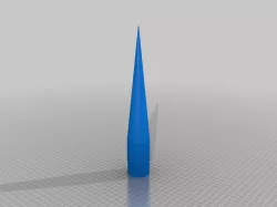Q-Modeling Stiletto Nose Cone