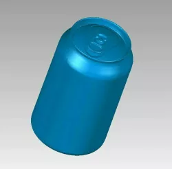 Real Softdrink Can 3D Scan