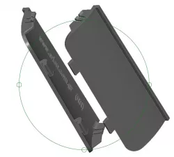 Seat Leon Cupra 1P MK2 Force K1 Back Side Skirt Jacking Point Covers