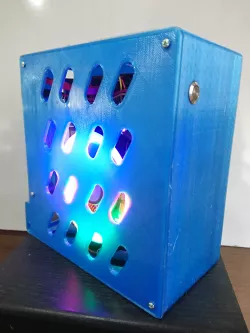 SFF mini itx PC case with single bracket half slot gpu