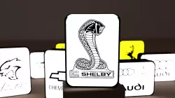 Shelby Super Snake Sign SLEEVE ONLY