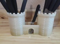 Silverware Holder Mini Castle